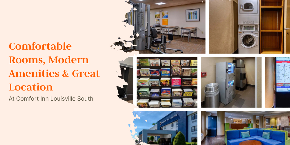 Comfortable Rooms, Modern Amenities & Great Location at Comfort Inn Louisville South