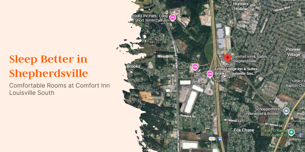 Sleep Better in Shepherdsville: Comfortable Rooms at Comfort Inn Louisville South