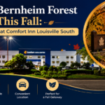 Fall hiking at Bernheim Forest near Comfort Inn Louisville South, Shepherdsville KY